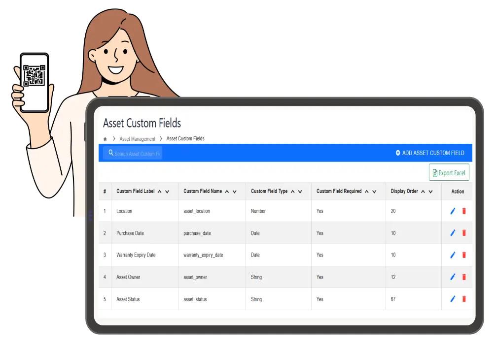 Custom Field for Assets
