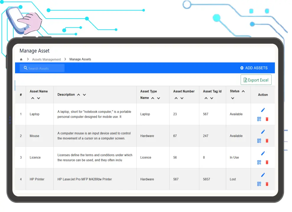 Monitoring & Tracking of Assets