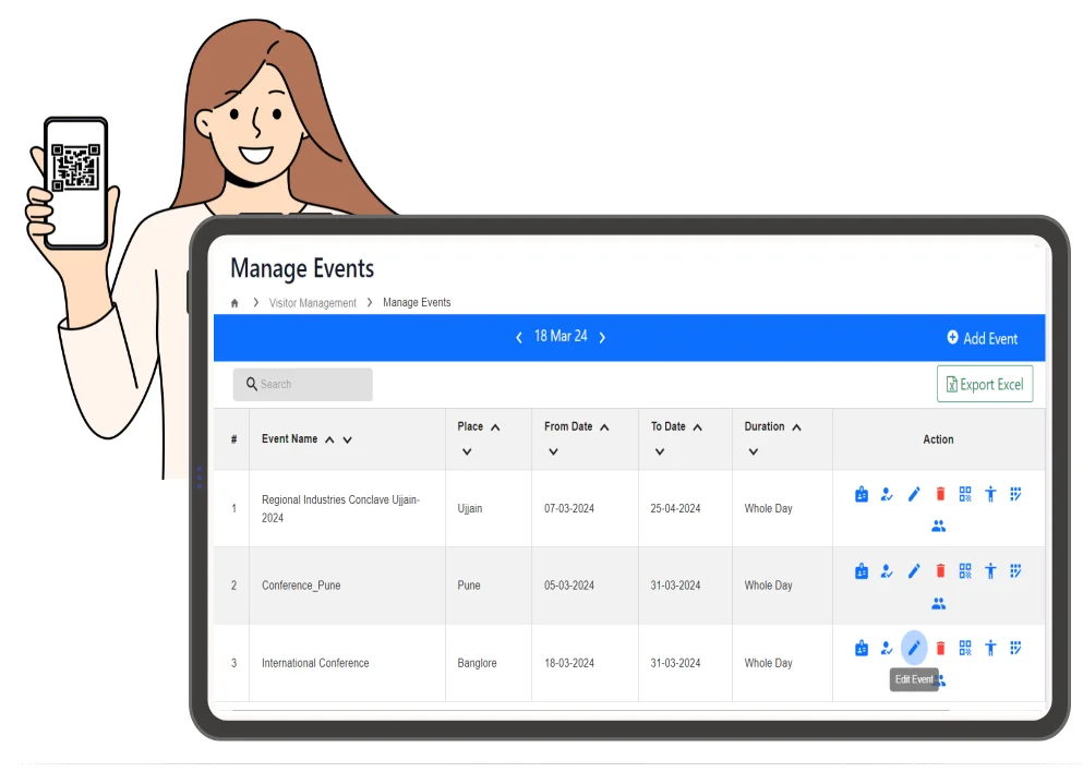 Manage Event Using HRMSJoy Softwares