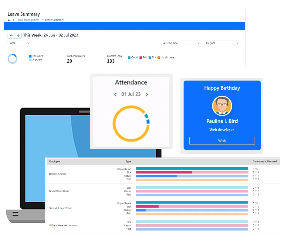 Leave Management Module - HRMSJoy.com