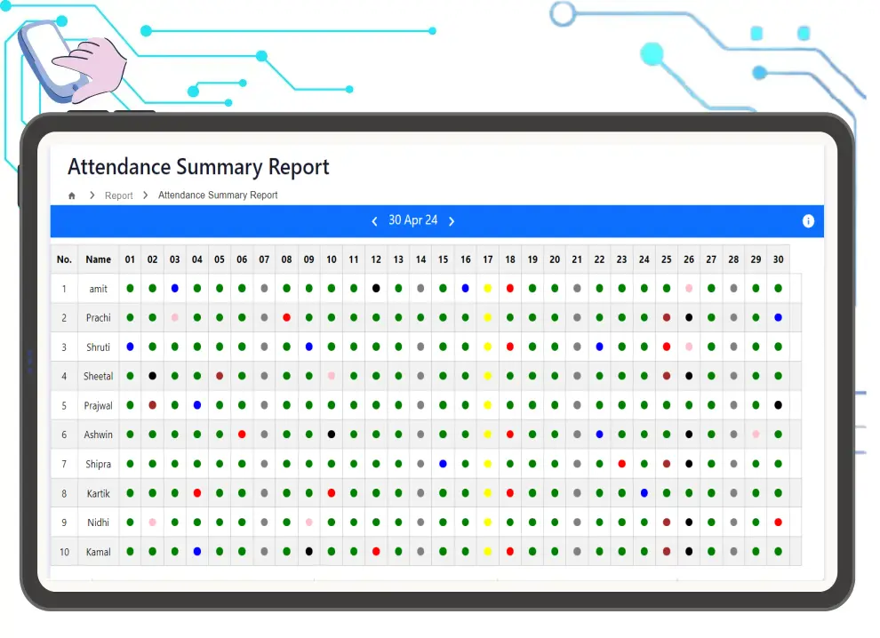 HRMSJoy Integration with Attendance Systems