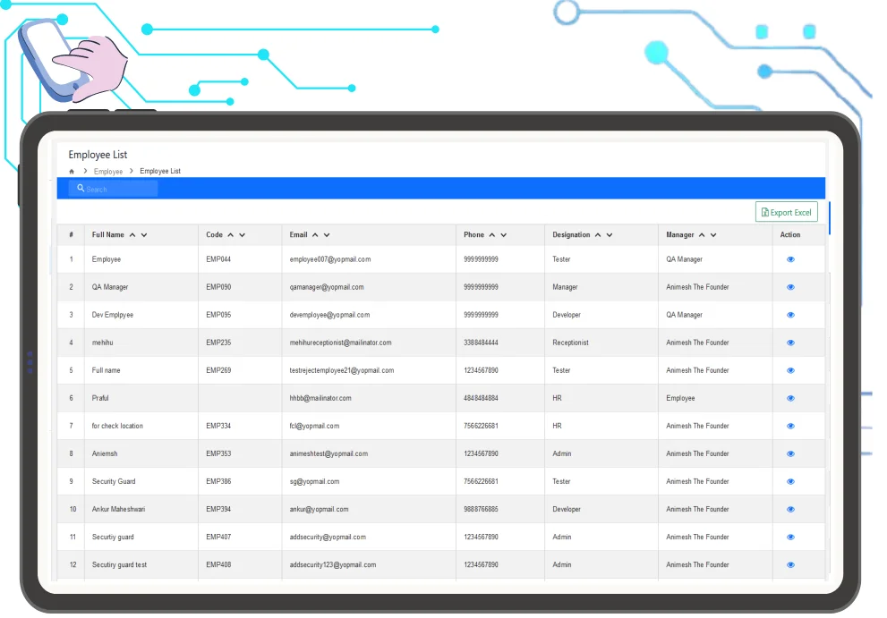 Maintain & Manage Employee Data
