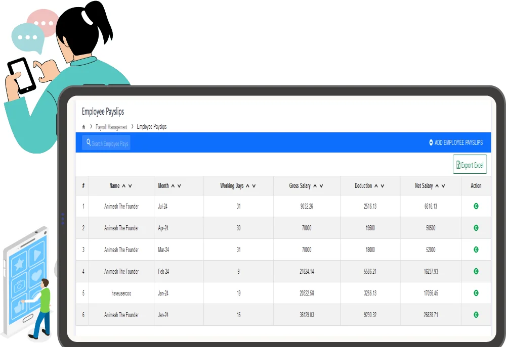 HR administrators Can Track Payments in Real-Time.